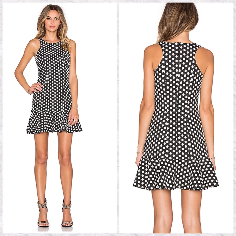 Hunter Bell REVOLVE Polka Dot Tulip Mini Dress